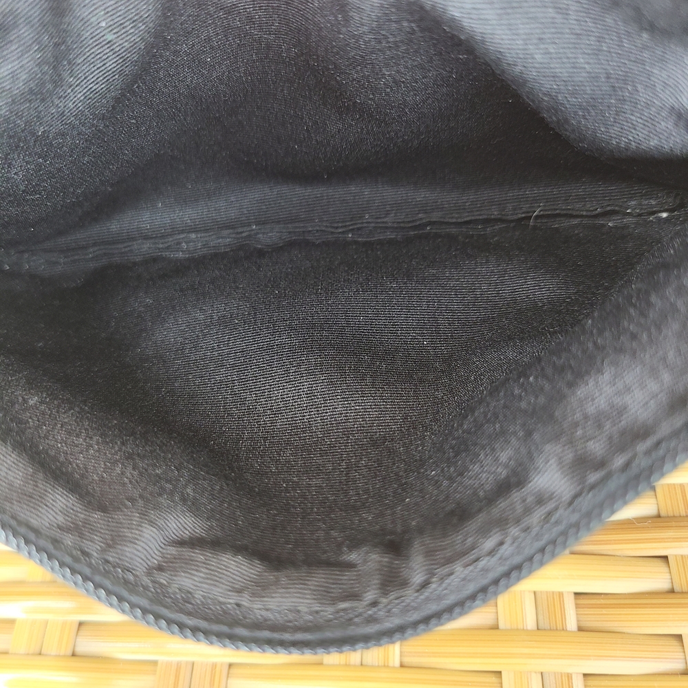 Coach Soho Black Leather Wristlet Clutch Bag Purse Buckle Detail Small - Picture 12 of 14